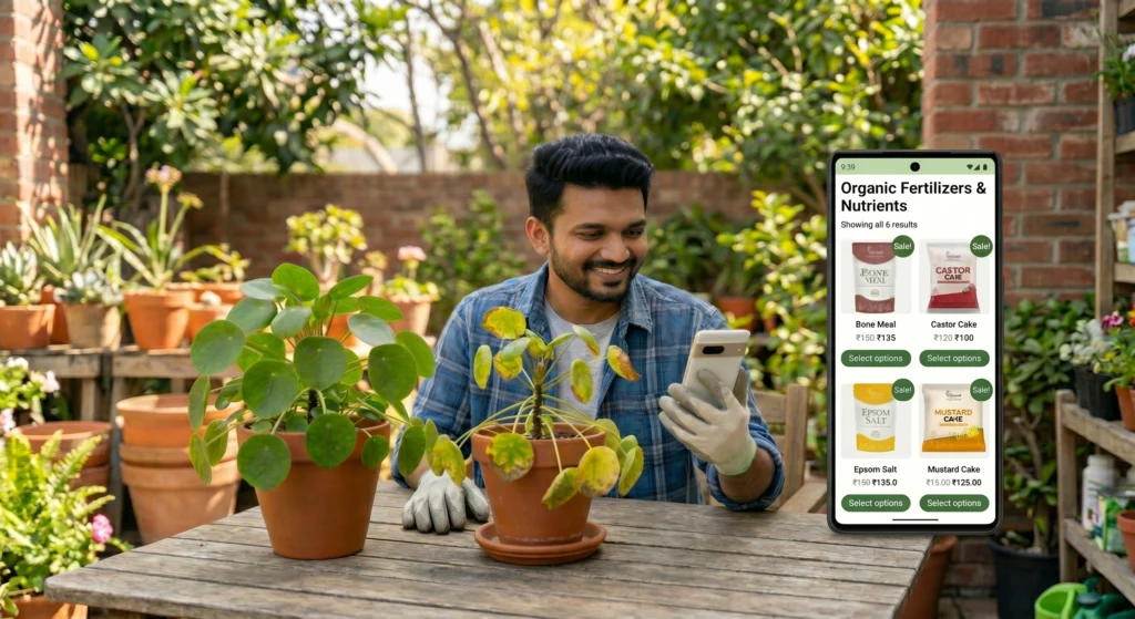 Buy Fertilizers Online from a wide range of organic fertilizers and plant nutrients while identifying plant health issues in a home garden.